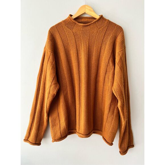 J. Crew Mustard Wool Sweater - Picture 1 of 5